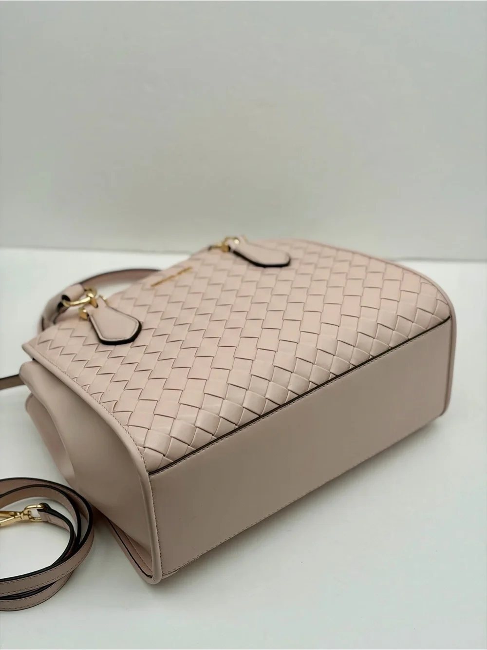 MICHAEL KORS OUTLET Marilyn Medium Woven Satchel